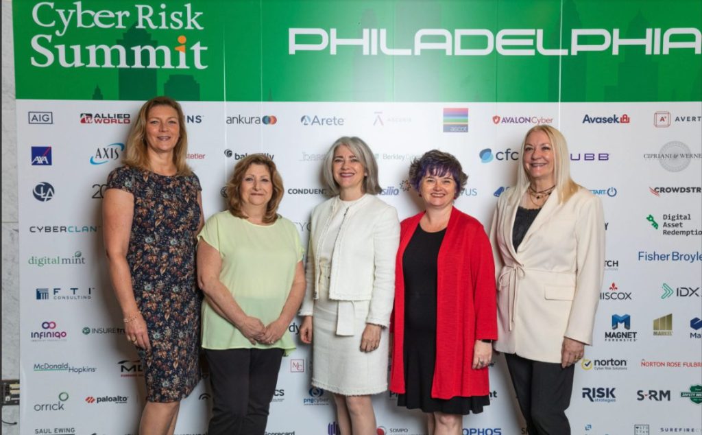 The women of NetDiligence at the Philadelphia Cyber Summit